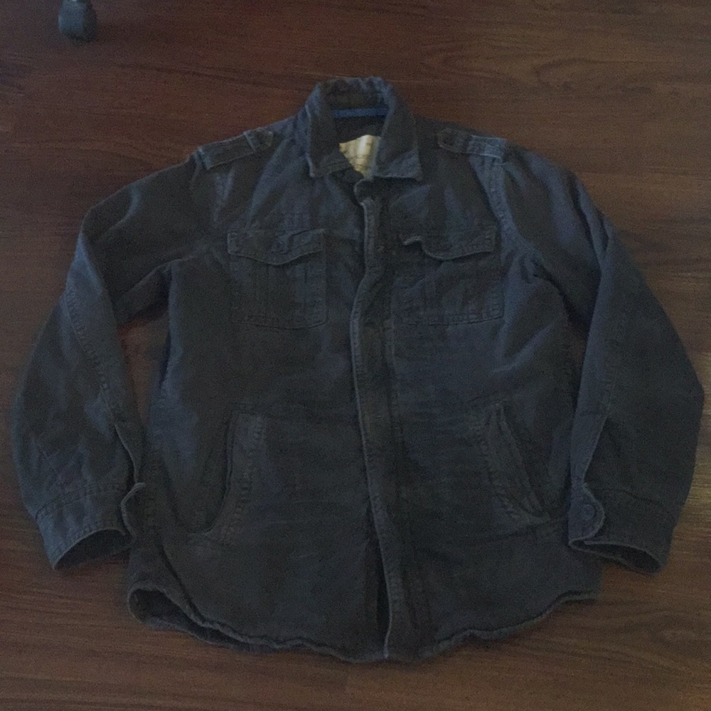AE Distressed Army Jacket